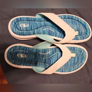 Memory Foam Flip Flops Size 11/12